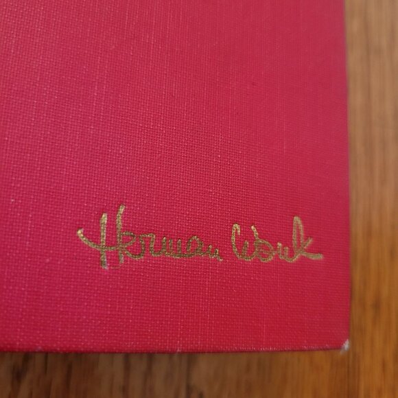 Herman Wouk The Winds Of War Red Hardcover Classic Edition 1971 Little Brown - Picture 3 of 11